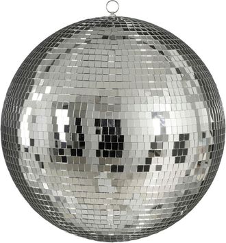 MiCa Decorations Bola de navidad plata h50xb50xl50cm