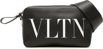 Valentino Pre-owned Valentino Leather VLTN Crossbody Unisex 4YUE7LDS2O13GXPZ