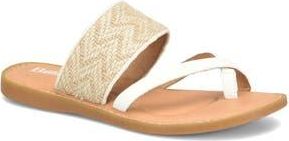 B&oslash;rn Maree Slide Sandal in Cream Combo at Nordstrom Rack, Size 11