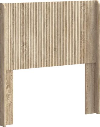 vidaXL Cabecero Roble Sonoma Madera De Ingenier&iacute;a Vidaxl