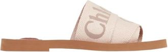 Chlo&eacute; Schoenen, Dames, Bruin, 38 EU, Leer, Woody Mule