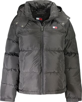 Tommy Hilfiger Polyester Women Jacket with Removable Womens Hood