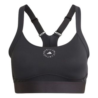 adidas (WMNS) adidas By Stella Mccartney Truepurpose Medium Support Bra Black HD9097