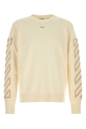 Off-white Arrow Sweater - Cream