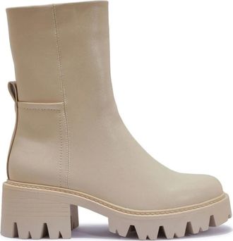 Truffle Schoenen, Dames, Beige, 41 EU, Beige Enkellaarzen Amstel 2