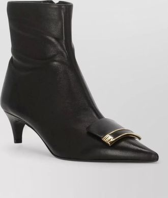Sergio Rossi leather ankle boots
