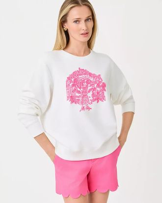 Lilly Pulitzer Ballad Cotton Sweatshirt