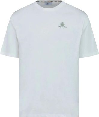 Aquascutum T-Shirts - Heren - T-shirts - Wit - S - Katoen - Tops