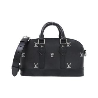 Louis Vuitton Pre-owned Alma EW Calf Bag - Dames - Pre-owned - Zwart - Maat: ONE Size Leer
