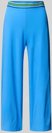 Raffaello Rossi Raffaello Rossi Regular Fit Culotte mit fixierten Bügelfalten Modell SALLY in Blau, Größe 38