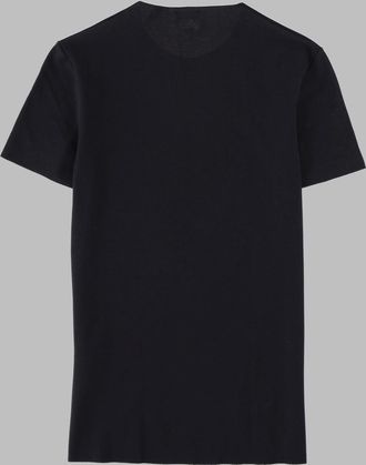 Maison Margiela Cotton-Elastane T-Shirt - Black