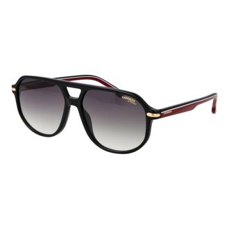Carrera Zwarte Acetaten Zonnebril