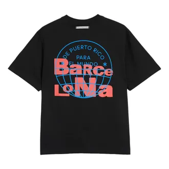 adidas x Bad Bunny DtMF Tour Merch Barcelona T-Shirt Black KW8064