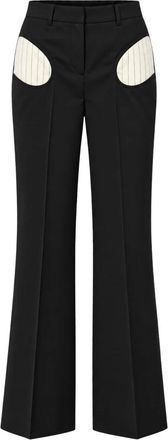 A Paper Kid Pantaloni a gamba larga - - Trousers - Donna - Nero - XS