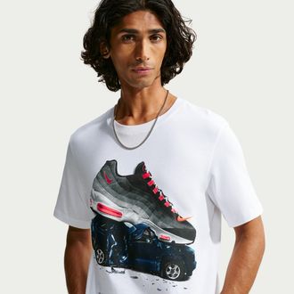 Nike Mens Nike Sportswear T-Shirt in White | JF6193-100