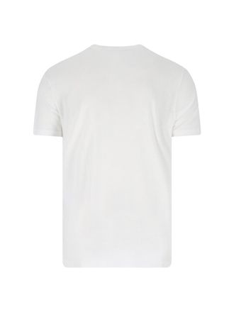 Golden Goose Mens T-Shirts And Polos White Lyocell