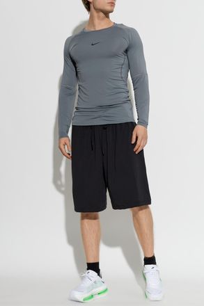 Nike T-shirt With Logo, Mens, Grey