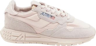 Autry Reelwind Low - Dames - Sneakers - Roze - 36 EU - Leer - Schoenen