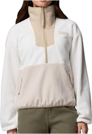 Columbia Sequoia Grove 1/2 Zip Fleece Fleecepullover f&uuml;r Damen | wei&szlig;