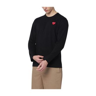 Comme Des Gar&ccedil;ons Hombre, Camisetas, Negro, Talla: L