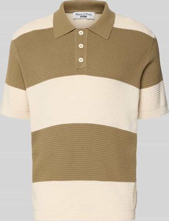 Marc O'Polo Denim Marc OPolo Denim Regular Fit Poloshirt aus reiner Baumwolle in Beige, Gr&ouml;&szlig;e XXL