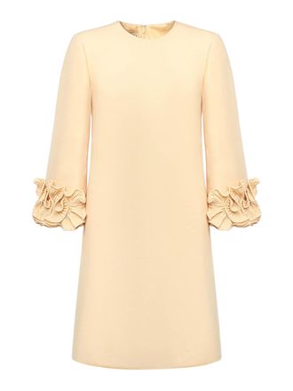 Valentino Garavani Short Crepe Couture Dress