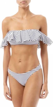 Melissa Odabash Venezuela Off The Shoulder Bikini Top In Multi