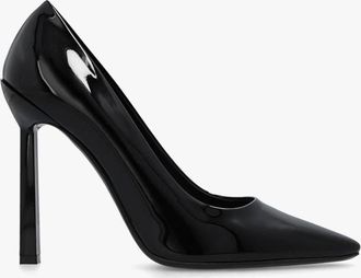 Ferragamo Justina Black Pumps, Size 7.5 C