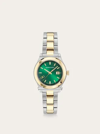 Ferragamo Women Ferragamo 1927 Lady watch Green