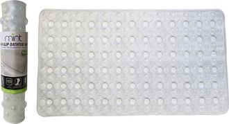 J&V Textiles Nonskid Bubble Bath Mat in Clear at Nordstrom Rack