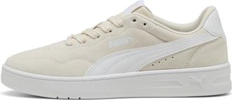 Puma Sneakers Court Lally in suede da donna, Scarpe, Bianco, 35.5