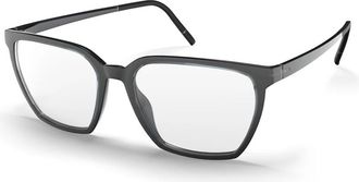 Silhouette Fullrim Zonnebril - Heren - Brillen - Grijs - 54 MM - Accessoires