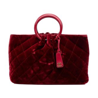 Chanel Pre-owned Quilted Handbag - Dames - Pre-owned - Rood - Maat: ONE Size
