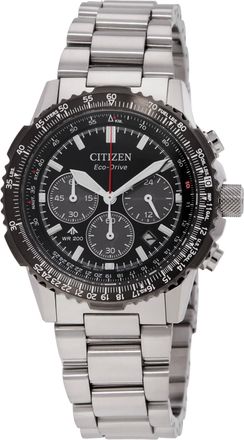 Citizen Promaster Sky Navihawk Chronograph Quartz Black Dial Mens Watch CA4664-60E