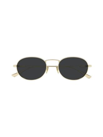 Saint Laurent Eyewear Sl 799 - Gold 003 Sunglasses
