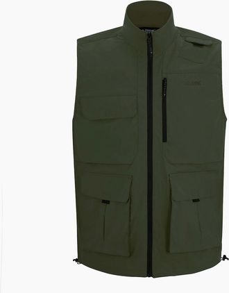 Regatta Mens Regatta Mens Light Insect Repellent Travel Body Warmer - Green - Size: 38/Regular