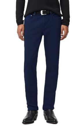 John Varvatos J702 Slim Fit Jeans in Navy at Nordstrom, Size 38