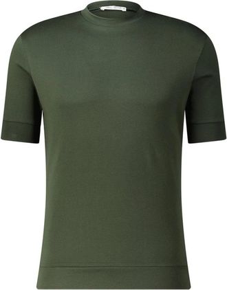 Stefan Brandt T-shirt - Heren - T-shirts - Groen - 2XL - Katoen - Tops