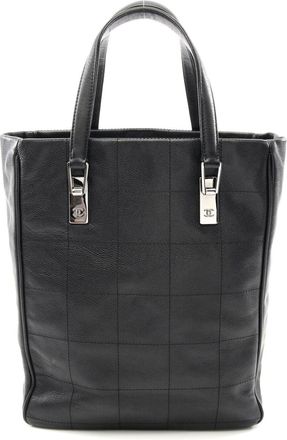 Chanel Caviar Skin Chocolate Bar Tote Bag