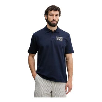 Lacoste Tops, Heren, Blauw, 2Xl, Katoen, Polo Shirts