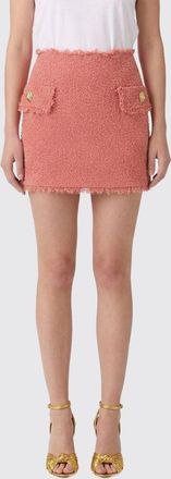 Balmain Gonna mini in tweed sfrangiato Balmain