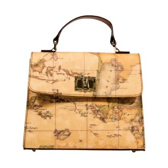 Alviero Martini 1A Classe Bolso Geo Classic - Bags - Mujer - Beige - ONE SIZE