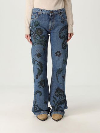 Etro Jeans ETRO Woman color Burgundy