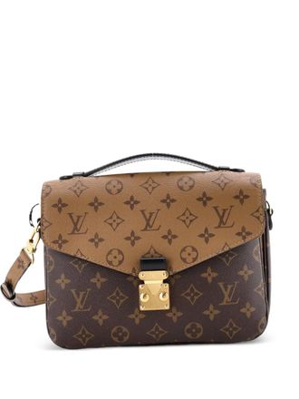 Louis Vuitton Pochette Metis Reverse Monogram Canvas crossbody bag - Brown