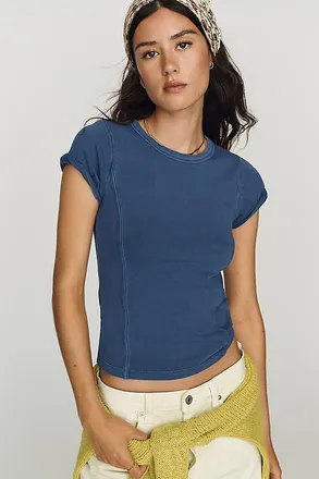 Pilcro Cotton Slim Sporty Tee