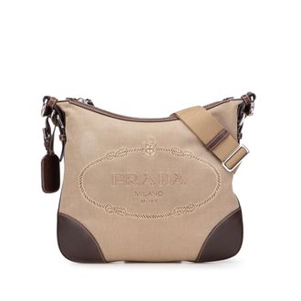 Prada Canvas Schoudertas