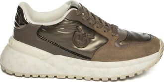 Pinko Pinko, Schoenen, Dames, Veelkleurig, 39 EU, Leer, Gem 01 Sneaker