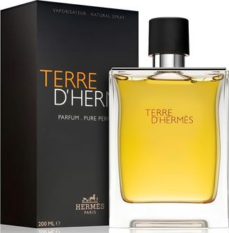 Herm&egrave;s Mens Terre D Pure Perfume 200ml Spray - One Size