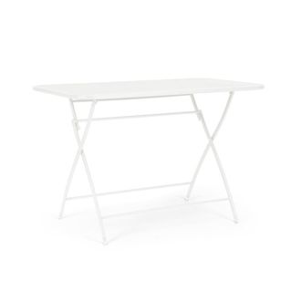 Konte Design Mesa rectangular de color blanco