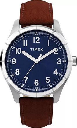 Timex Main Street Quartz Blue Dial Mens Watch TW2Y16200